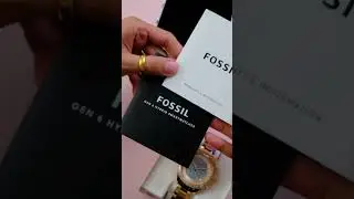 Fossil Gen 6 Hybrid ROSE GOLD quick unboxing