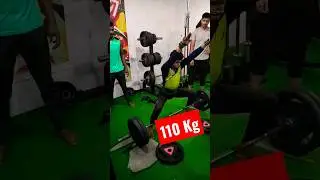 17 year boy, 110 kg Deadlift 🔥 #gym #fitness #bodybuilding #deadlift #fitprozone