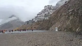 kee monastery one of tje largest monastery in spiti valley.