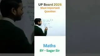 Maths By Sagar Sir | NS Academy | UP BOARD Class 10th hindi medium