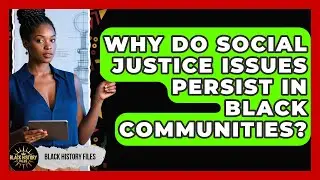 Why Do Social Justice Issues Persist in Black Communities? | Black History Files News