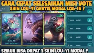 1000% WORK!! CARA CEPAT SELESAIKAN MISI EVENT KONTES DESAIN SKIN LUO YI GRATIS | MOBILE LEGENDS