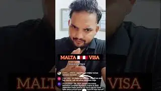 MALTA 🇲🇹🇲🇹 VISA @sudeeprawatvlog