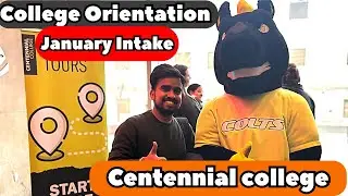 College Orientation Centennial College | First day at College | January Intake Orientation | vlog 2