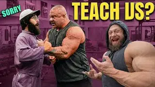 Anatoly DESTROYS Bodybuilders in Strength Challenge 😱