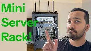 This Mini Server Rack Looks Amazing... But It's Useless Without a 3D Printer!