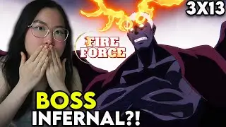 NEW DEMON INFERNAL?!😱 Fire Force Season 3 Episode 13 REACTION