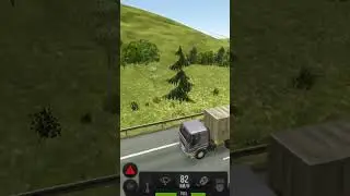 Truck simulator Europe gameplay #shorts #short #youtubeshorts #gaming