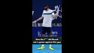 Reilly Opelka Can't Believe Djokovic Won A Game vs Brooksby at the US Open 😅