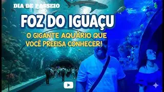 AQUAFOZ INCRÍVEL! Um mergulho nas maravilhas de Foz do Iguaçu 🌊 #AquaFoz #FozDoIguaçu