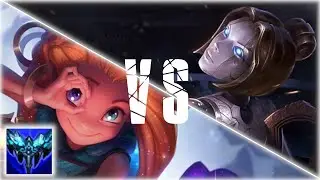 Who Would Win: Star girl or a clock? | Everfrost Zoe Vs. Orianna | League of Legends Full Gameplay
