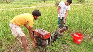 Awesome diesel engine starting techniques - Amazing machine start (Part=35)