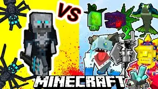 Dread Lich Vs. Mowzie's Monsters in Minecraft