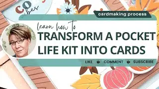 Transform a Pocket Life Kit into Handmade Cards | Fall-Themed Card Designs | Hip Kit Club