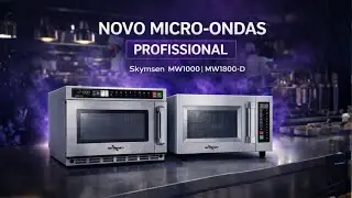 Agilidade, pot&ecirc;ncia e padr&atilde;o profissional: o novo micro-ondas da Skymsen