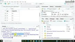 How to calculate mean, median, variance and standard deviation using R studio? (TUTORIAL)