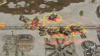 General Arms Dealer VS 3 Hard random bots^ Command and Conquer Generals Zero hour Military Progress