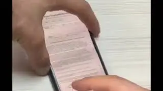 Semnatura de pe telefon