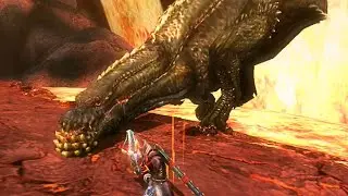 Monster Hunter 3 Ultimate - Deviljho (Moga Village)