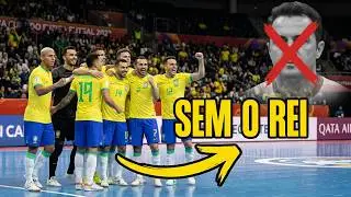 SELEÇÃO BRASILEIRA de FUTSAL sem FALCÃO... SERÁ QUE PRESTA? 👀