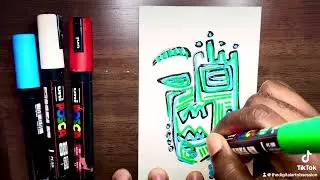 easy and simple ART THERAPY PROJECTS/ACTIVITIES for STRESS RELIEF using POSCA PAINT PENS