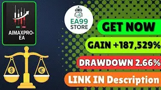 Aimax Pro EA v1  | AI Scalping | Prop Firm Safe EA | 2% Drawdown