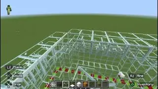 Building a snowglobe in minecraft