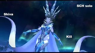 FFXIV: Heavensward - Shiva Extreme Solo kill (SCH)