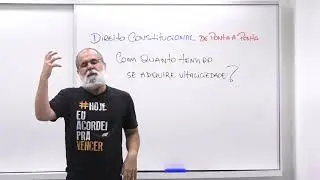 Direito Constitucional | Prazo para adquirir Vitaliciedade | Daniel Sena