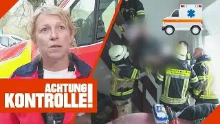 Verstärkung von der FEUERWEHR! 🚑 Patient in LEBENSGEFAHR! |1/2| Kabel Eins | Achtung Kontrolle