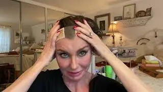 My New Long Human Hair Wig! Wig Out With Me! Over 60!