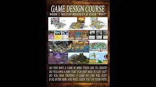Week #1 of Game Design - Milton Bradley, Why You Design, and Discover Gaming Trends (10/14/2019)