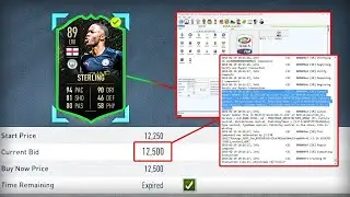 Best way to make FIFA 21 coins *SNIPING METHOD* using BOT..