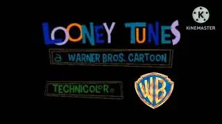looney tunes logo abstract intro outro logo