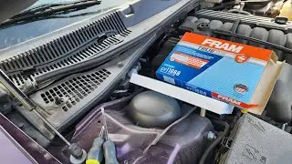 2011-2020 Dodge Challenger cabin air filter replacement