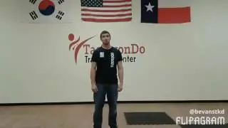 Dan-Gun Hyung walk through. Yellow Belt form (10th Gup)
