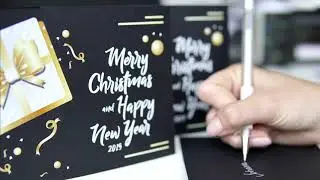 Creative Greeting Cards in 5 colours with OKI's Pro9542