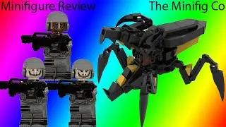 Custom Lego Minifigure Review: TheMinifigCo Intergalactic Troopers and Bug