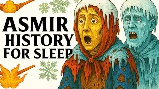 How Medieval Peasants Survived Freezing Winter Nights | ASMR HISTORY FOR SLEEP