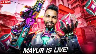Immortal Solo Rank Push Valorant live Stream | Mayur Dhage Live