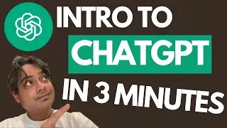 Intro to ChatGPT in 3 minutes  (2023 tutorial)