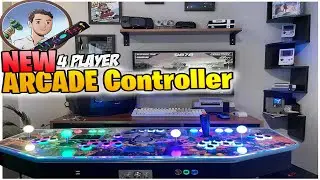 Full RGB Arcade Control Panel / Fightstick with Servostiks, Streamdeck and integrated  4