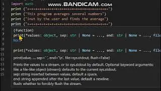 Python Coding: Definite loop with user input - finding the average of numbers input by a user