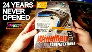 НЕ ОТКРЫТЫЙ &mdash; Logitech Wingman Gamepad Extreme 1999 года выпуска