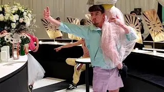 LE GRAND NUMÉRO DE CHANEL, perfume exhibition,  improvised dance, Grand Palais, Paris, 2022 #chanel