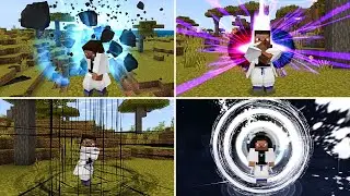El Mejor Addon de JUJUTSU KAISEN para Minecraft PE || JUJUTSU AWAKENING BETA || GOJO SATORU MCPE