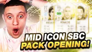 UNBELIEVABLE Mid icon SBC pack opening!! Packed Ronaldo duplicate!