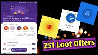 Google Pay New Diwali Offer 2019 || New Trick To Get Rangoli Stamp || Collect 5 Stamps & Win 251