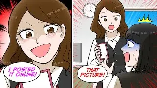My colleague posted this picture of me online, but then… [Manga Dub]