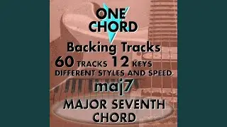 Eb major7 Practice Backing Track | Single Chord Pop Rock